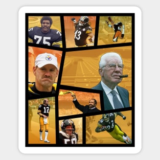 Steeler Hall of Fame Legends - GTA 5 Style Simple Sticker